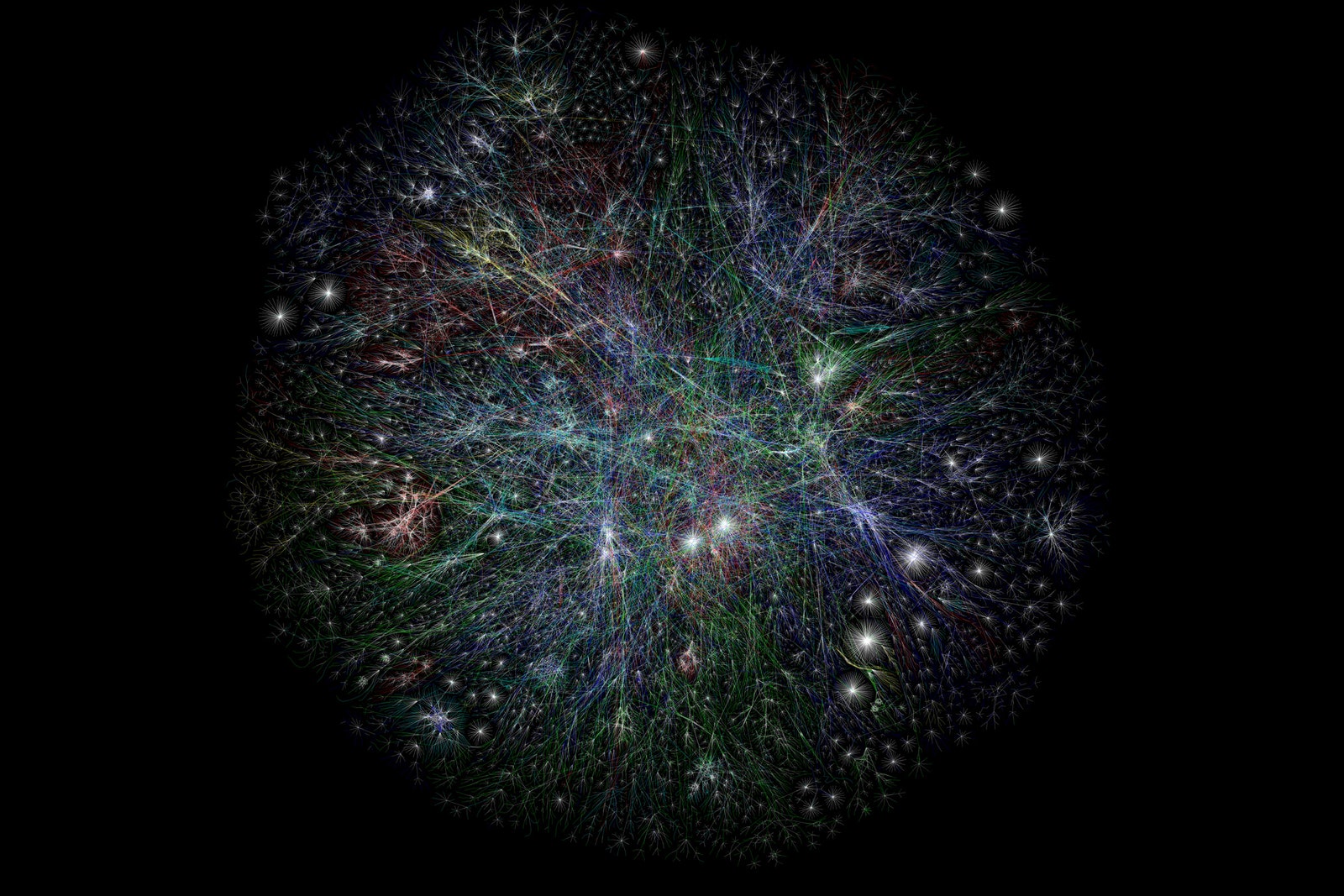 A Trippy Visualization Charts the Internet’s Growth Since 1997 | Source ...