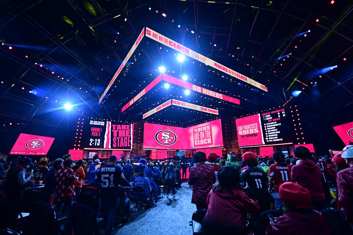 The 2021 NFL Draft. Cr: Phil Ellsworth/ESPN Images