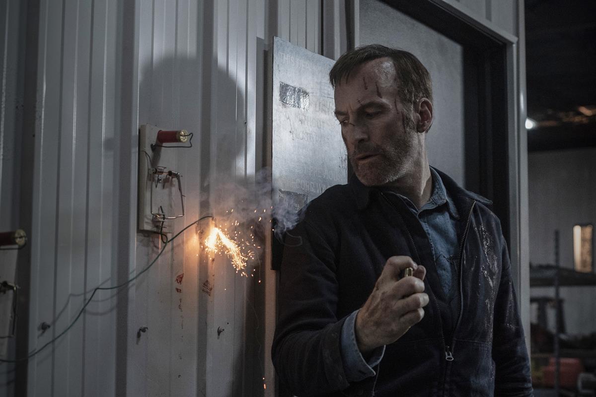 Bob Odenkirk as Hutch Mansell in “Nobody,” directed by Ilya Naishuller. Cr: Allen Fraser/Universal Pictures