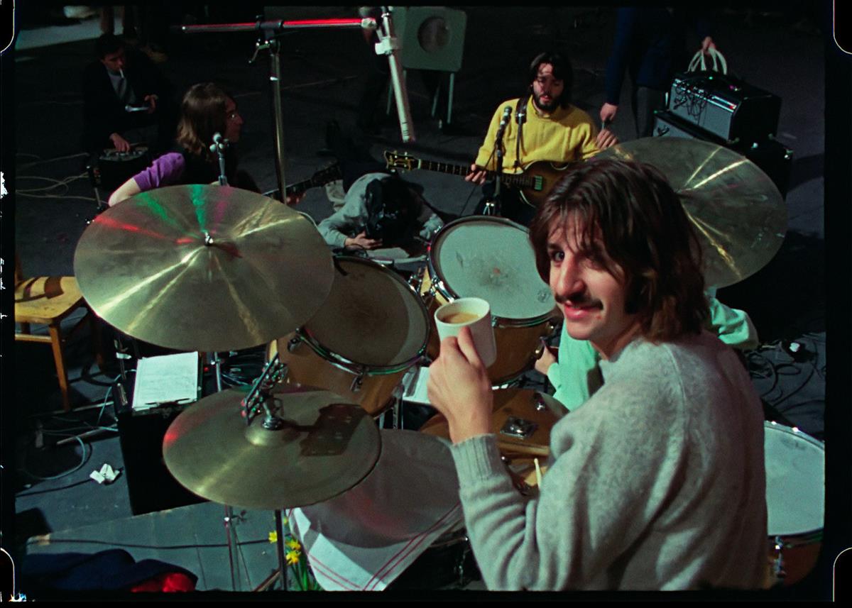 Ringo Starr taking a break. “The Beatles: Get Back.” Cr: Apple Corps Ltd./Disney