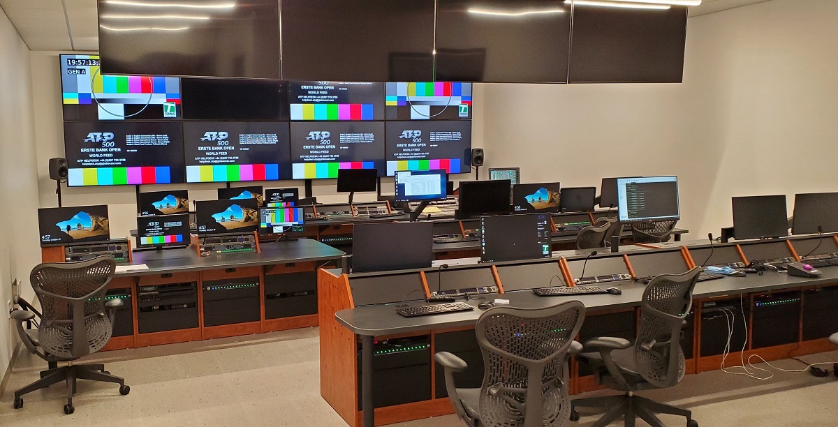 Production Control Room at Tennis Channel.