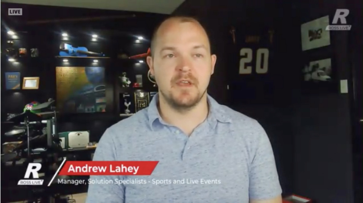 Andrew Lahey: “We devised a way to get a multi-viewer into Dashboard via an NDI feed and then create a touch panel that allows the operator to see every single in-car camera that the broadcast truck sees.”