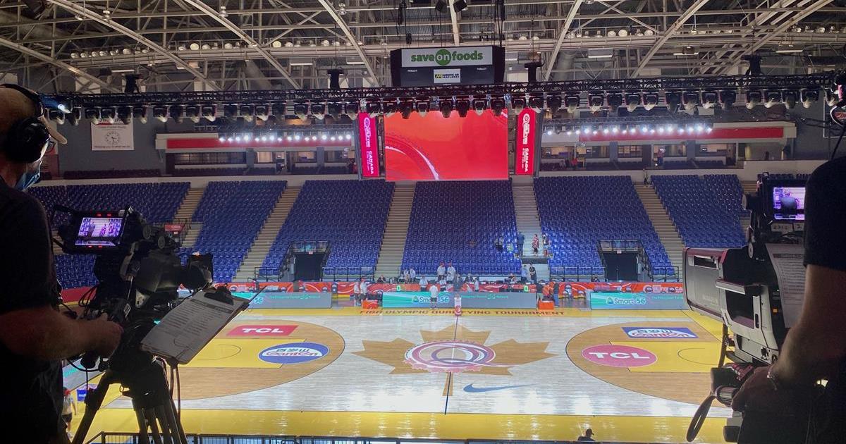 FIBA Olympic Basketball Qualifying Captured via Mediapro Alto NAB Amplify