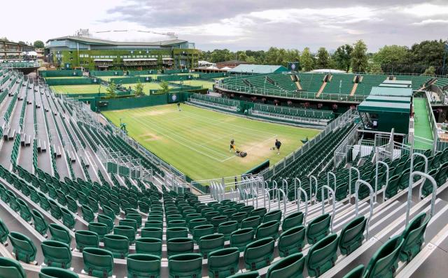 Riedel Managed Technology was brought in to supply the additional panels, nodes, and other gear necessary to support tournament play at 18 different courts over the 14 days of Wimbledon.