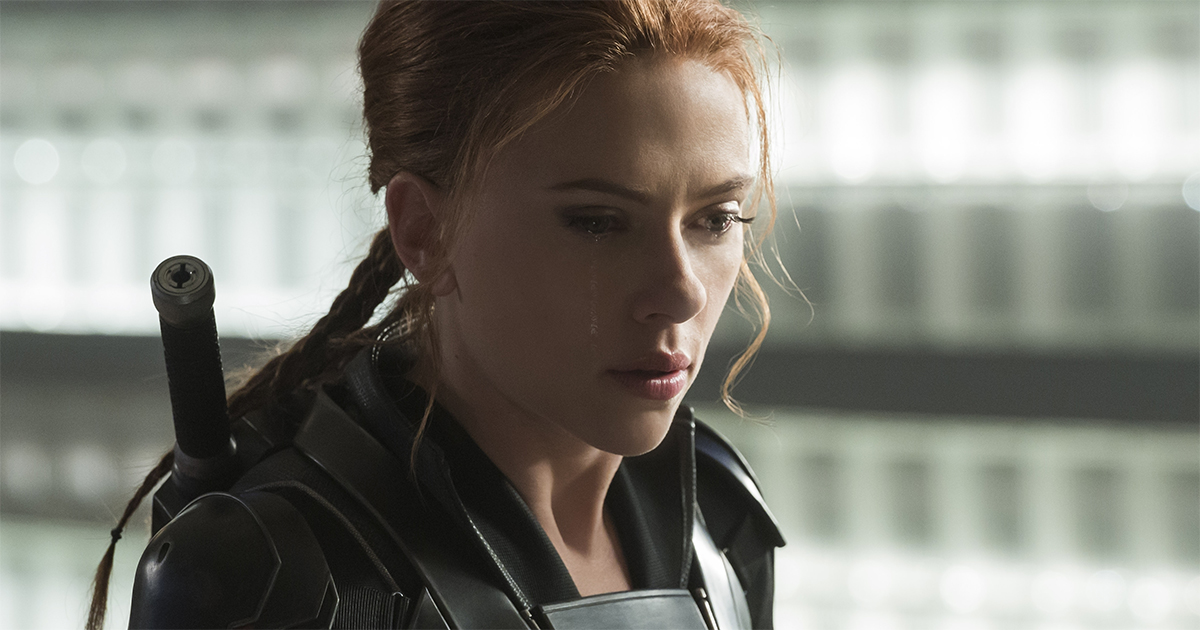Scarlett Johansson as Black Widow/Natasha Romanoff in Marvel Studios' “Black Widow,” available as a premium rental for Disney+ members, alongside its theatrical release. Photo by Jay Maidment. ©Marvel Studios 2020. All Rights Reserved.