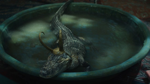 Alligator Loki in Episode 5 of Marvel Studios' “Loki.” Cr: Marvel Studios