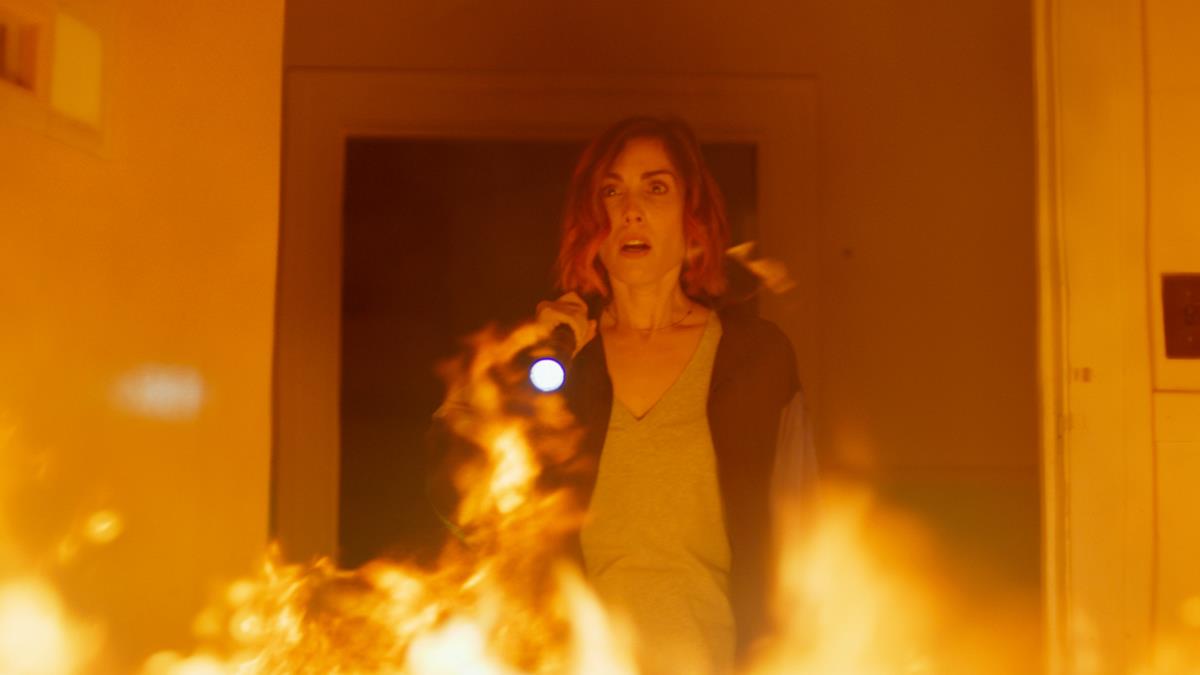 Carly Pope as Carly in Neill Blomkamp’s “Demonic.” Cr: IFC Midnight