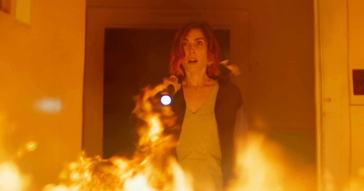Carly Pope as Carly in Neill Blomkamp’s “Demonic.” Cr: IFC Midnight