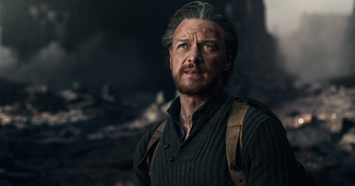 James McAvoy in “His Dark Materials.” Image courtesy of HBO.