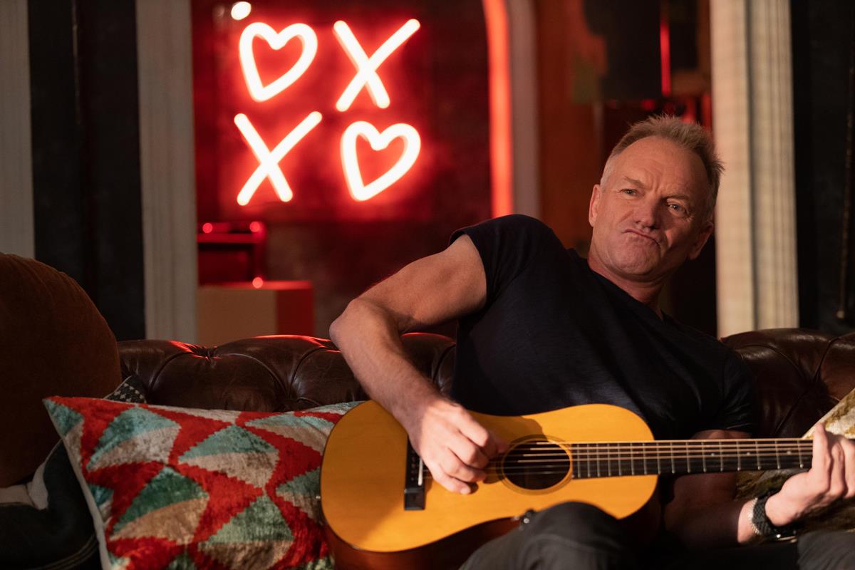 Sting as himself in Episode 4 of “Only Murders in the Building.” Cr: Hulu
