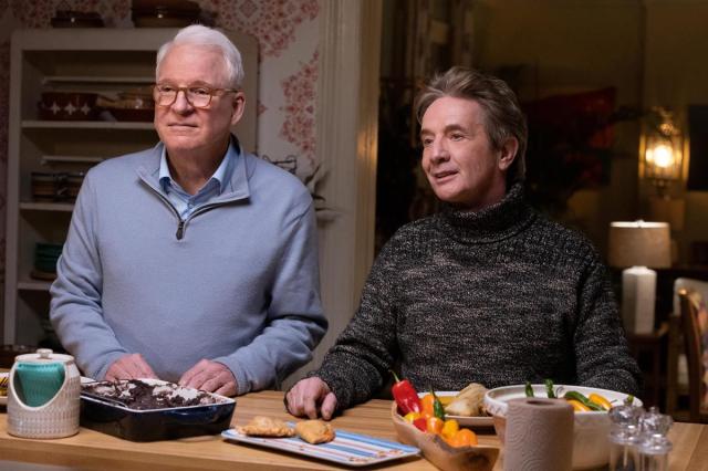 Steve Martin as Charles and Martin Short as Oliver in Episode 6 of “Only Murders in the Building.” Cr: Hulu