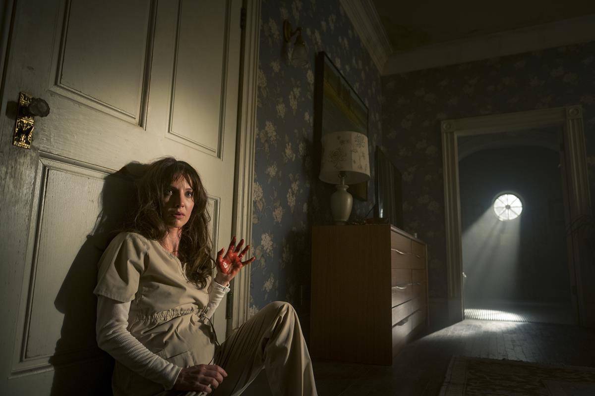 Annabelle Wallis as Madison Mitchell in “Malignant.” Cr: Warner Bros. Pictures