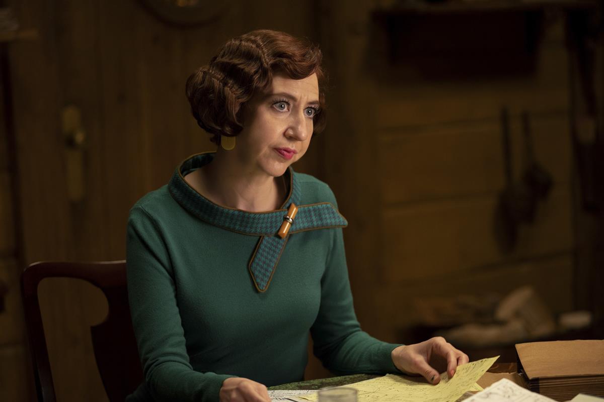 Kristen Schaal as Number Two in Episode 6 of “The Mysterious Benedict Society.” Cr: Disney