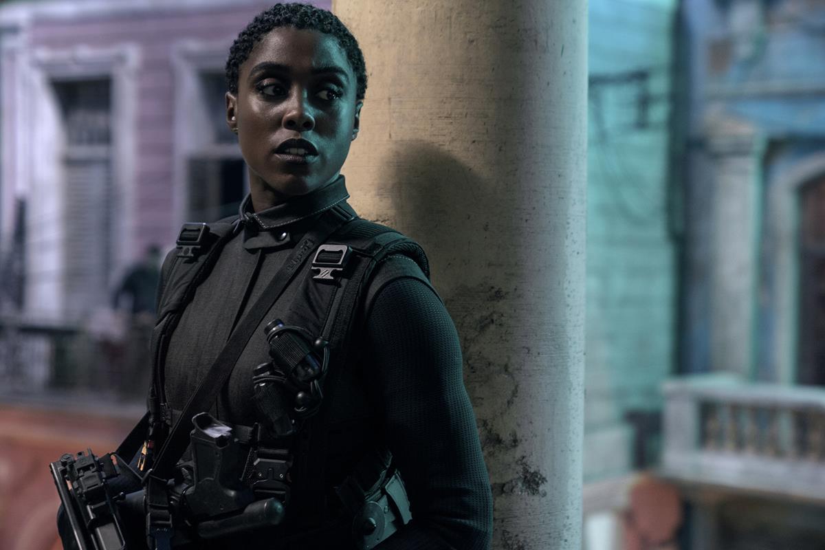 Lashana Lynch as Nomi in “No Time To Die.” Cr: MGM
