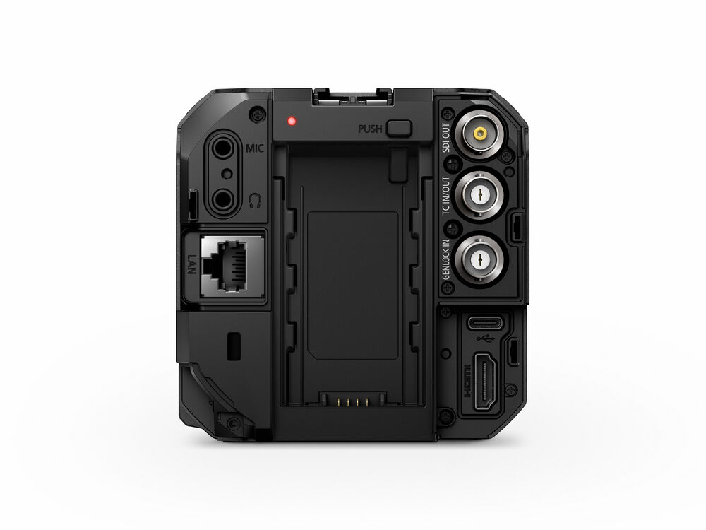 Panasonic's LUMIX BS1H full-frame box-style live and cinema camera