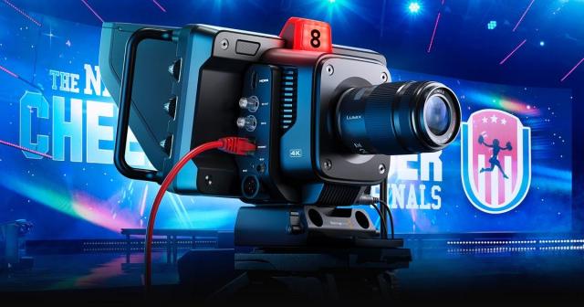Blackmagic Studio Cameras have the same features as large studio cameras, miniaturized into a single compact and portable design. Cr: Blackmagic Design