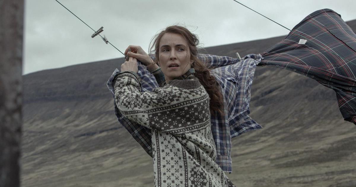Noomi Rapace as Maria in director Valdimar Jóhannsson’s “Lamb.” Cr: A24