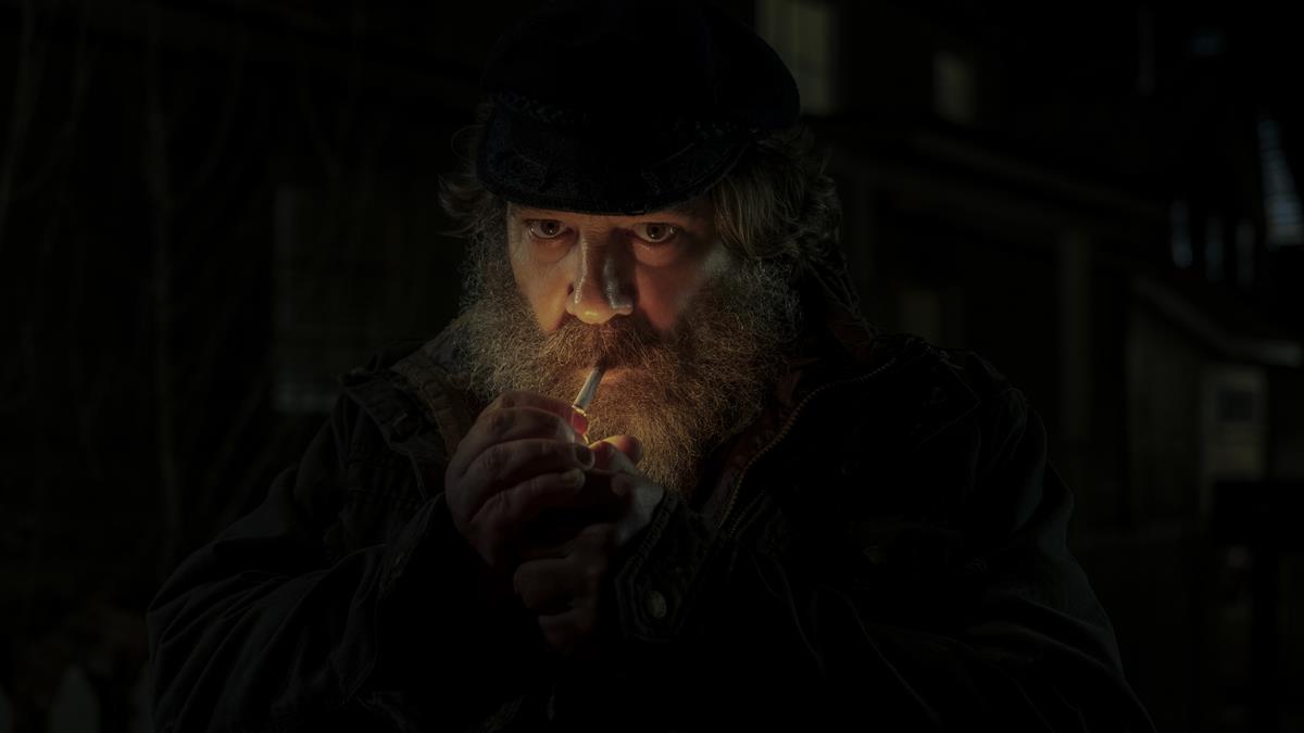 Robert Longstreet as Joe Collie in Episode 3 of “Midnight Mass.” Cr. Eike Schroter/Netflix