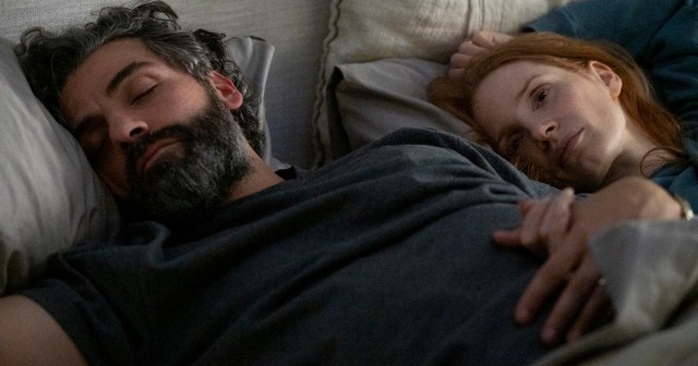Oscar Isaac and Jessica Chastain in HBO’s “Scenes from a Marriage.” Photo by Jojo Whilden/HBO