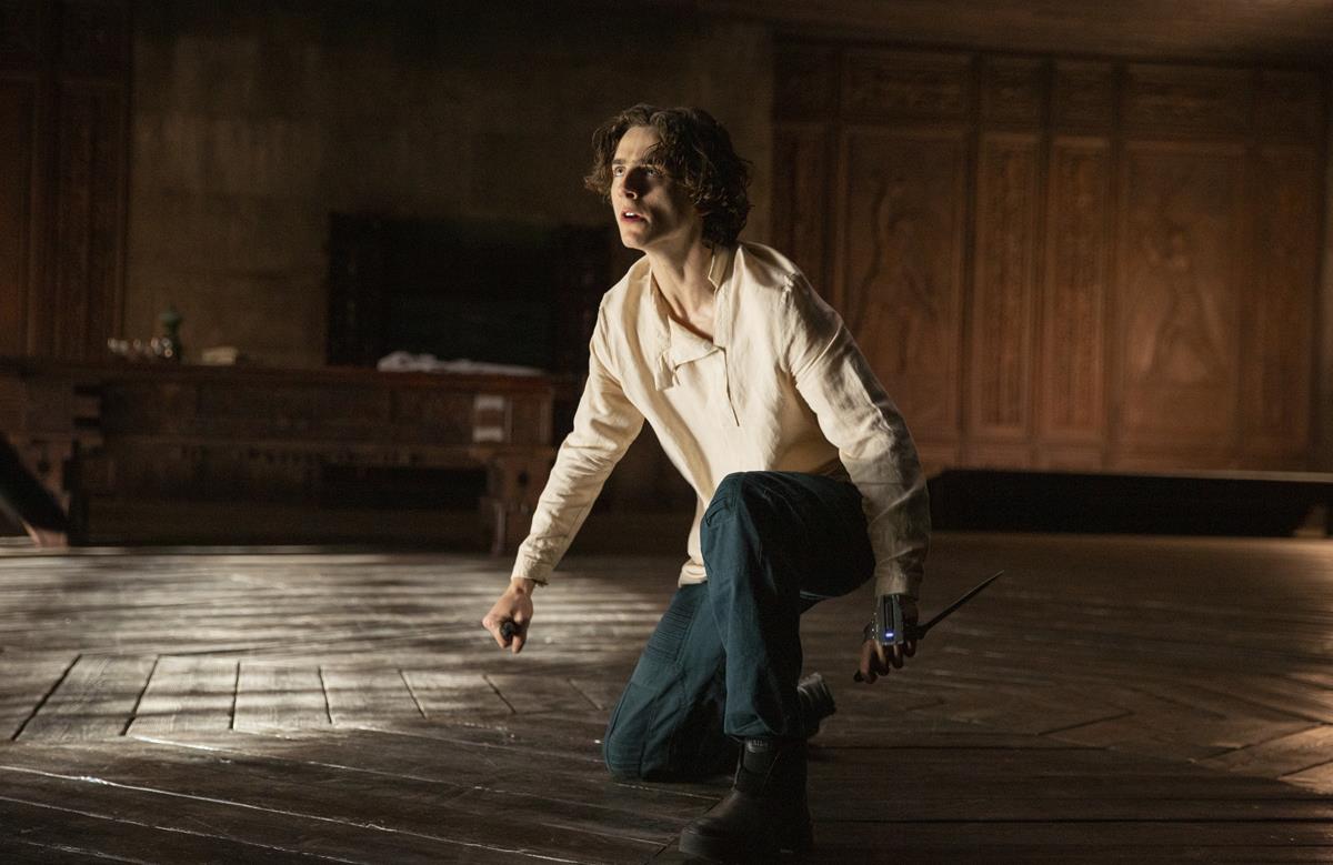 Timothée Chalamet as Paul Atreides in director Denis Villeneuve’s “Dune.” Cr: Warner Bros