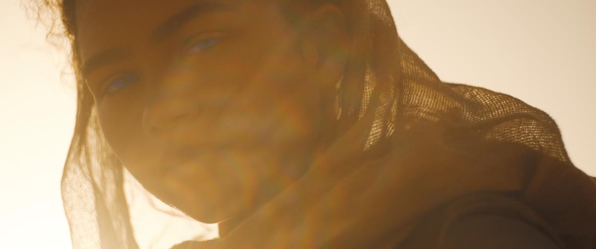 Zendaya as Chani in director Denis Villeneuve’s “Dune.” Cr: Warner Bros