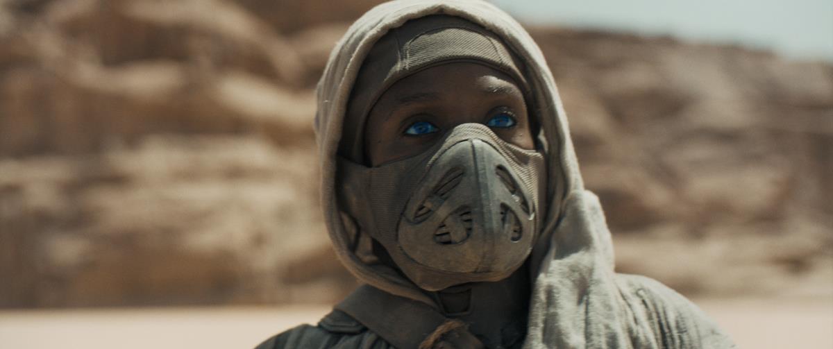 Sharon Duncan-Brewster as Dr. Liet Kynes in director Denis Villeneuve’s “Dune.” Cr: Warner Bros
