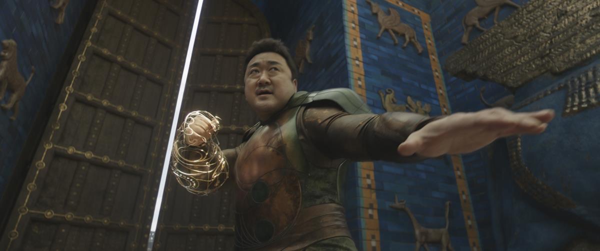 Don Lee as Gilgamesh in director Chloé Zhao’s “Eternals.” Cr: Marvel Studios
