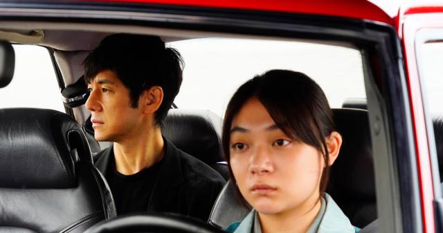 Hidetoshi Nishijima and Toko Miura in director Ryusuke Hamaguchi’s “Drive My Car.” Cr: C&I Entertainment Inc. / Culture Entertainment Co. / Bitters End, Inc.