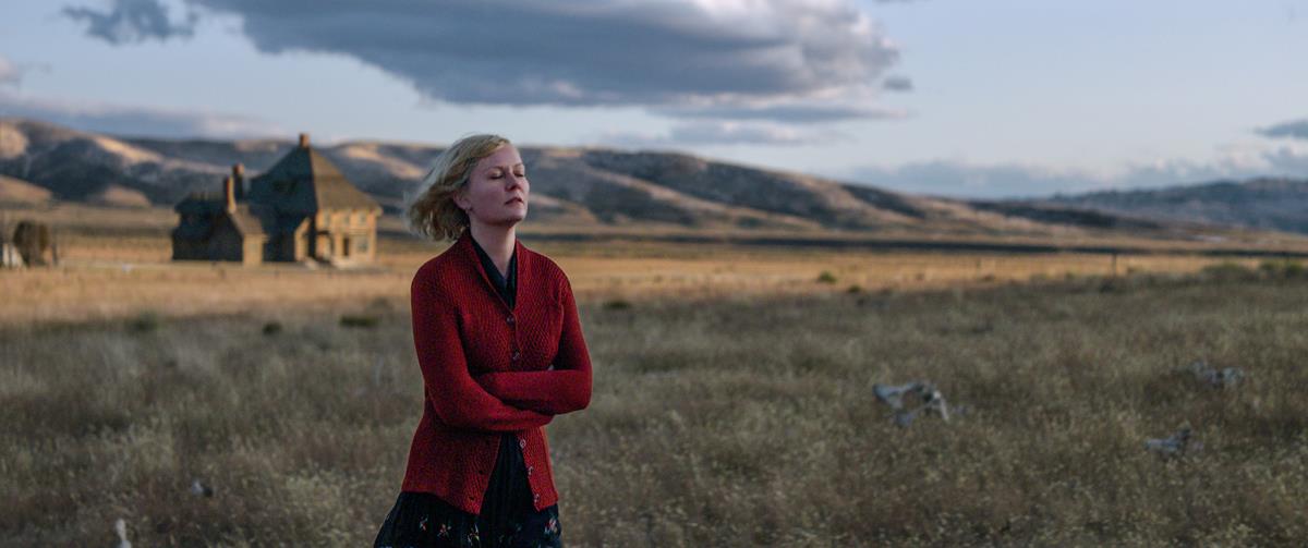Kirsten Dunst as Rose Gordon in “The Power of the Dog,” directed by Jane Campion. Cr: Kirsty Griffin/Netflix