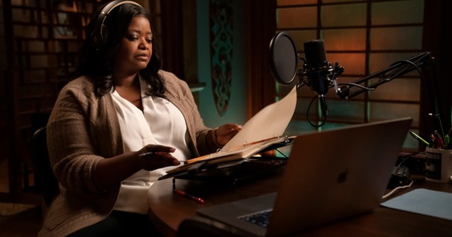 Octavia Spencer in “Truth Be Told” season two, now streaming on Apple TV+.
