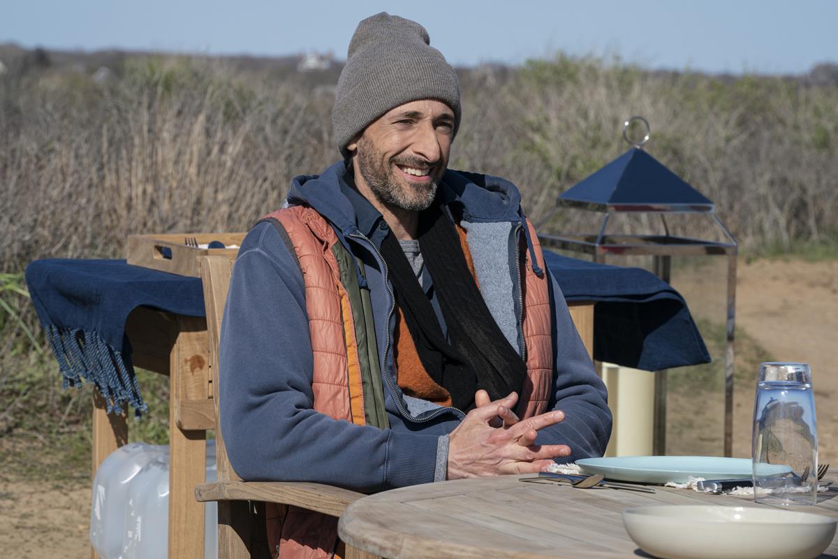 Adrien Brody as Josh Aaronson in Season 3 Episode 4 of “Succession.” Cr: HBO