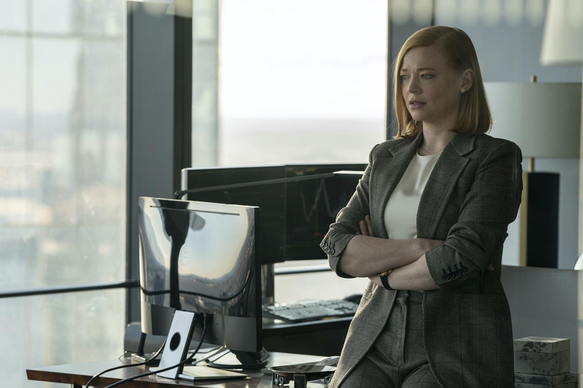Sarah Snook as Shiv Roy in Season 3 Episode 3 of “Succession.” Cr: HBO