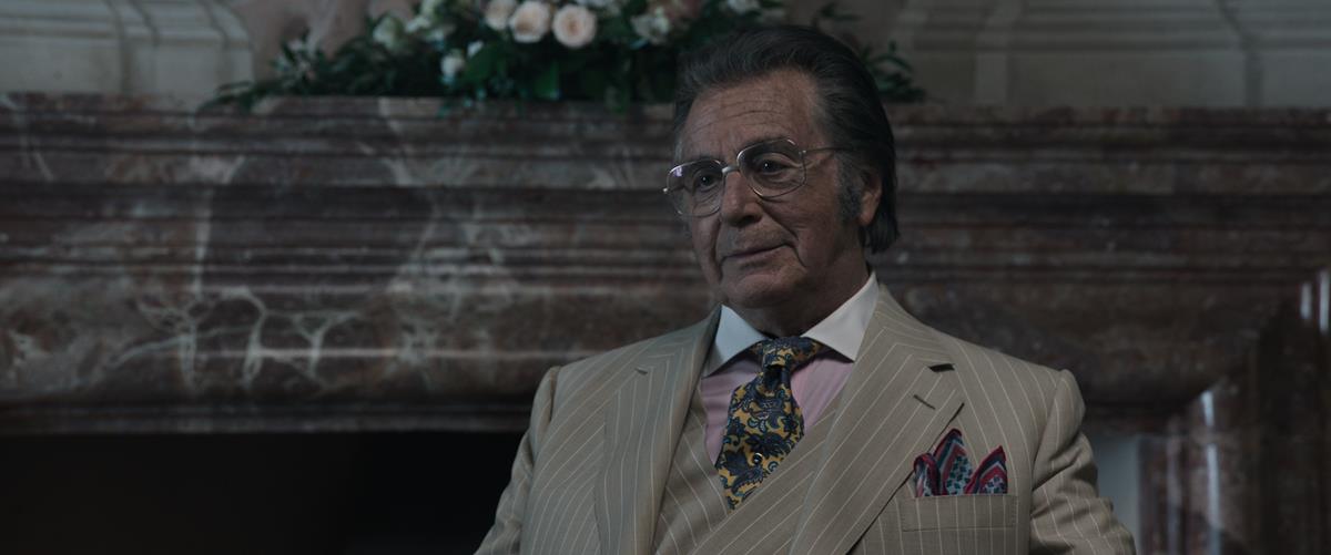 Al Pacino as Aldo Gucci in director Ridley Scott’s “House of Gucci.” Cr: MGM