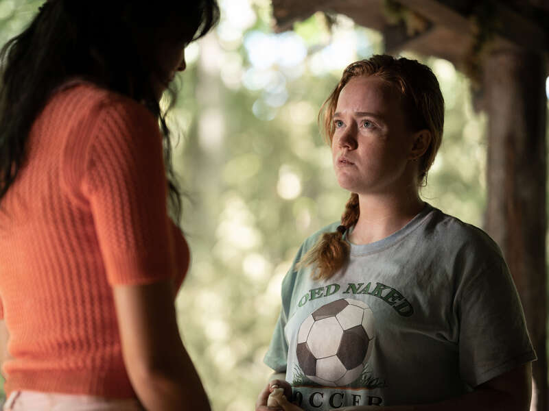 Liv Hewson as Teen Van in season 1 episode 7 of “Yellowjackets.” Cr: Showtime