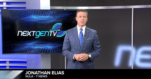 Sinclair’s Jonathan Elias introduces NextGen Broadcast functionality on Washington, D.C., station WIAV.