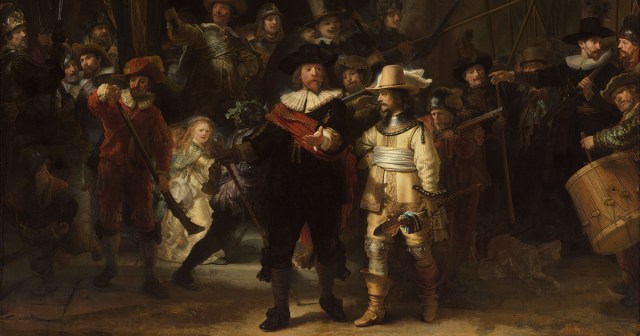 The Night Watch, Rembrandt van Rijn, 1642. Courtesy Rijksmuseum