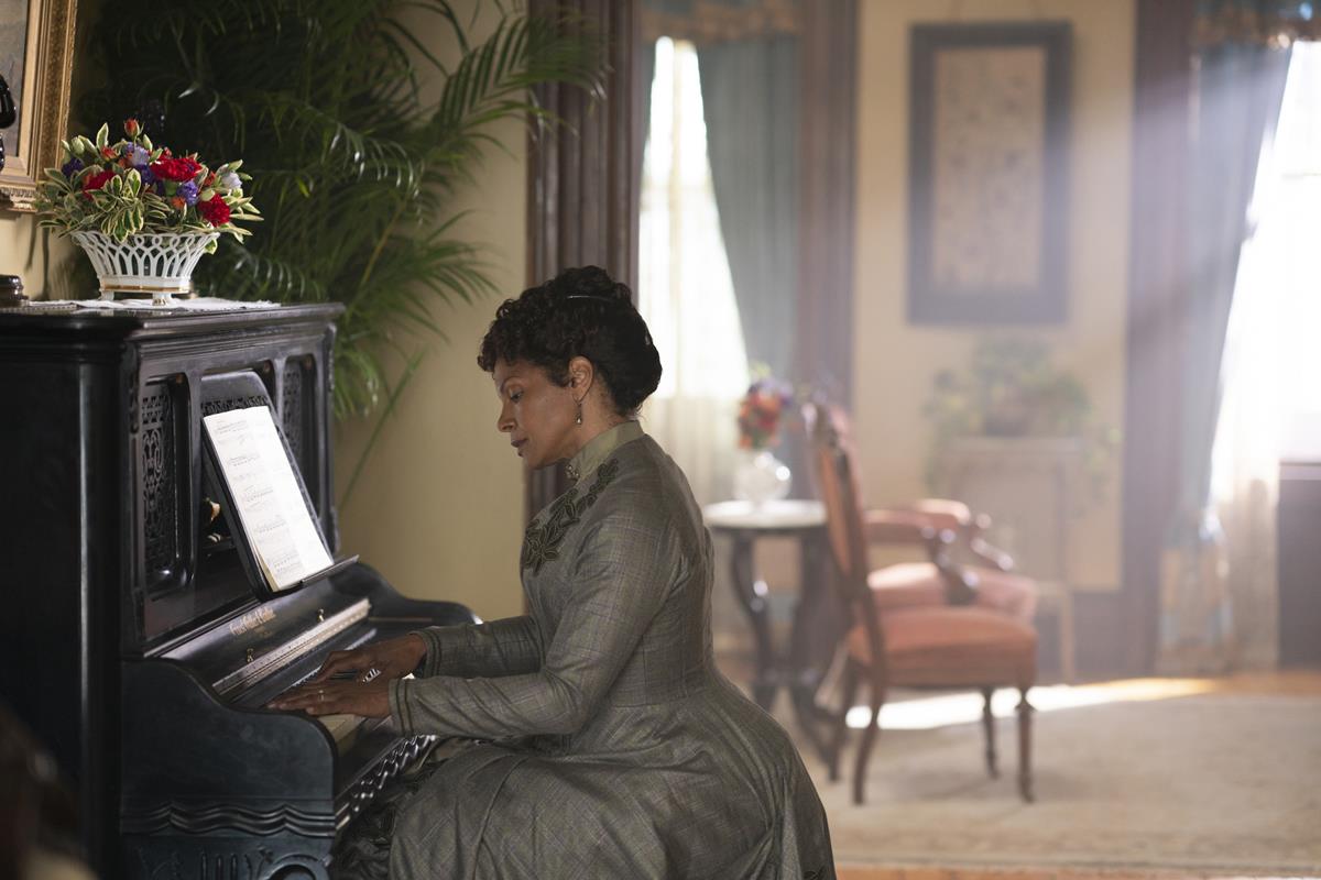 Audra McDonald as Dorothy Scott in season 1 episode 6 of “The Gilded Age.” Cr: Warner Media