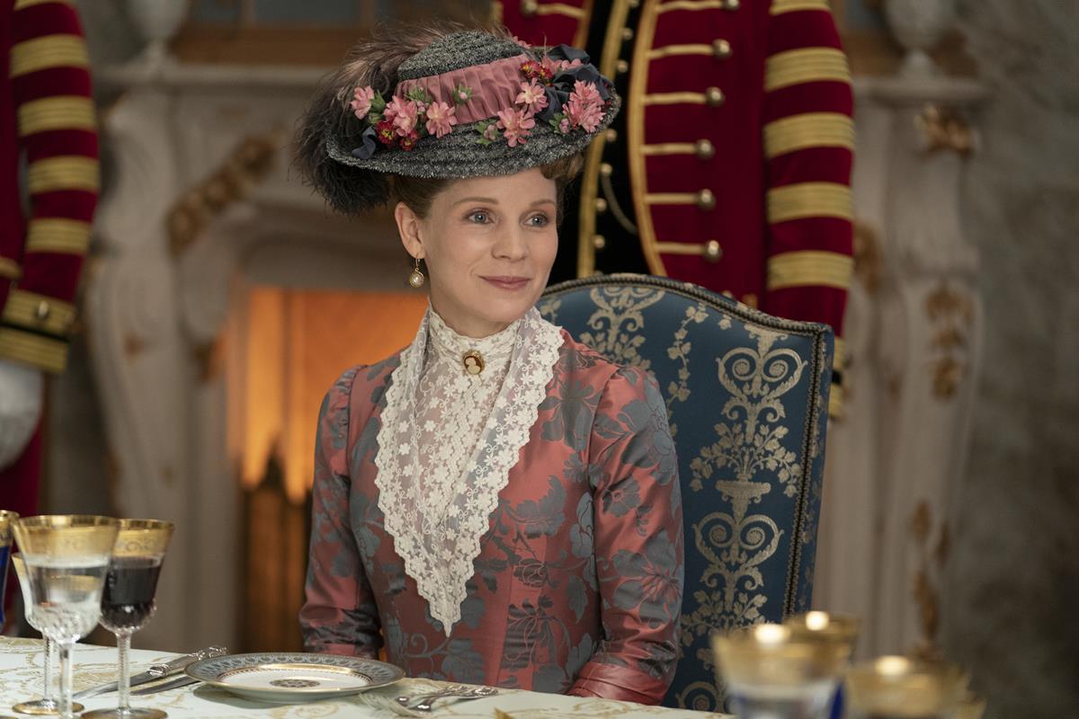 Kelli O’Hara as Aurora Fane in season 1 episode 6 of “The Gilded Age.” Cr: Warner Media