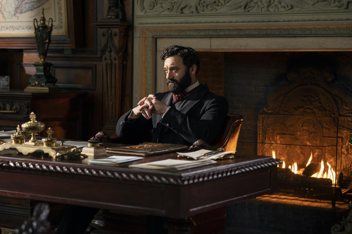 Morgan Spector as George Russell in season 1 episode 1 of “The Gilded Age.” Cr: Warner Media