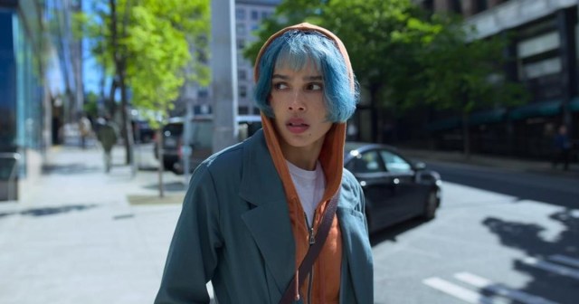 Zoë Kravitz as Angela Childs in director Steven Soderbergh’s “Kimi,” a surveillance thriller for the post-privacy age. Cr: Warner Bros. Pictures