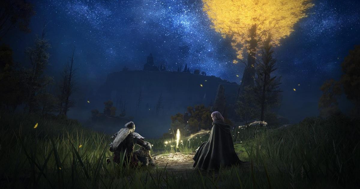 FromSoftware’s open-world game “Elden Ring,” crafted by Hidetaka Miyazaki and George R.R. Martin, may offer a key to how we will interact with the virtual world of the 3D internet. Cr: Bandai Namco