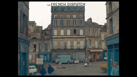Director Wes Anderson’s “The French Dispatch.” Cr: Searchlight Pictures