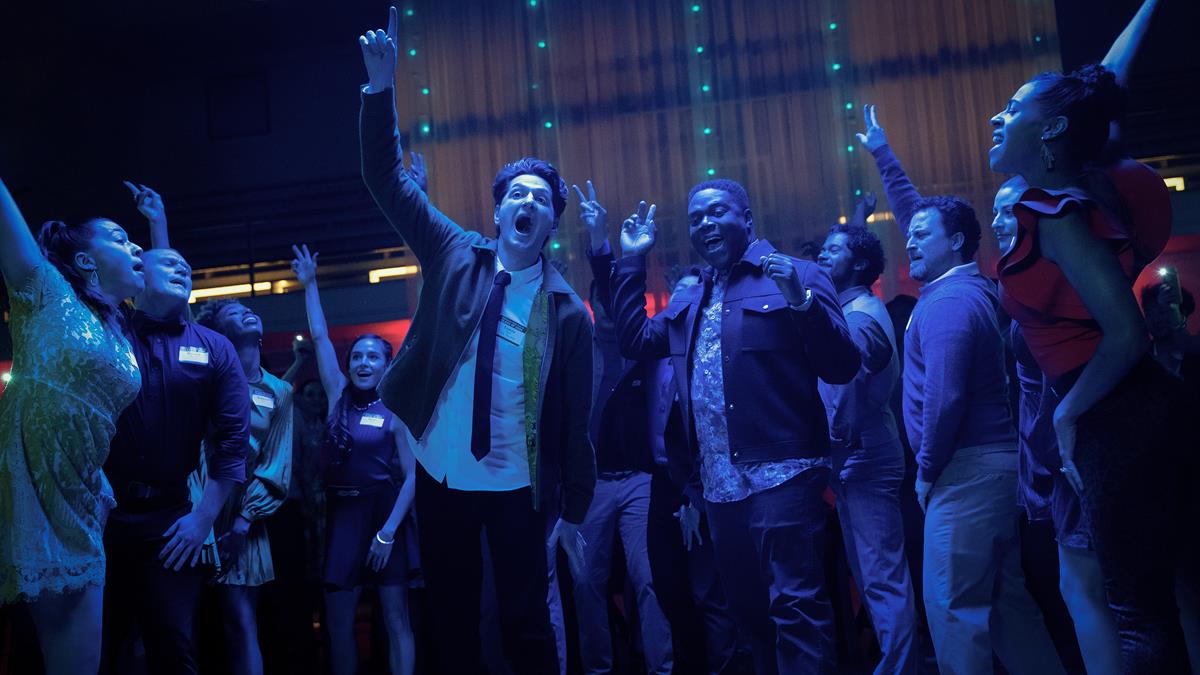 Ben Schwartz as Yasper and Sam Richardson as Aniq in episode 3 of “The Afterparty.” Cr: Apple TV+