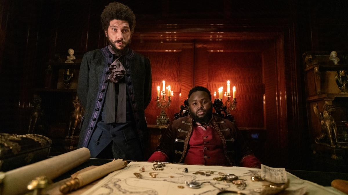 Joel Fry as Frenchie and Samson Kayo as Oluwande in season 1 episode 5 of “Our Flag Means Death.” Cr: Warner Media