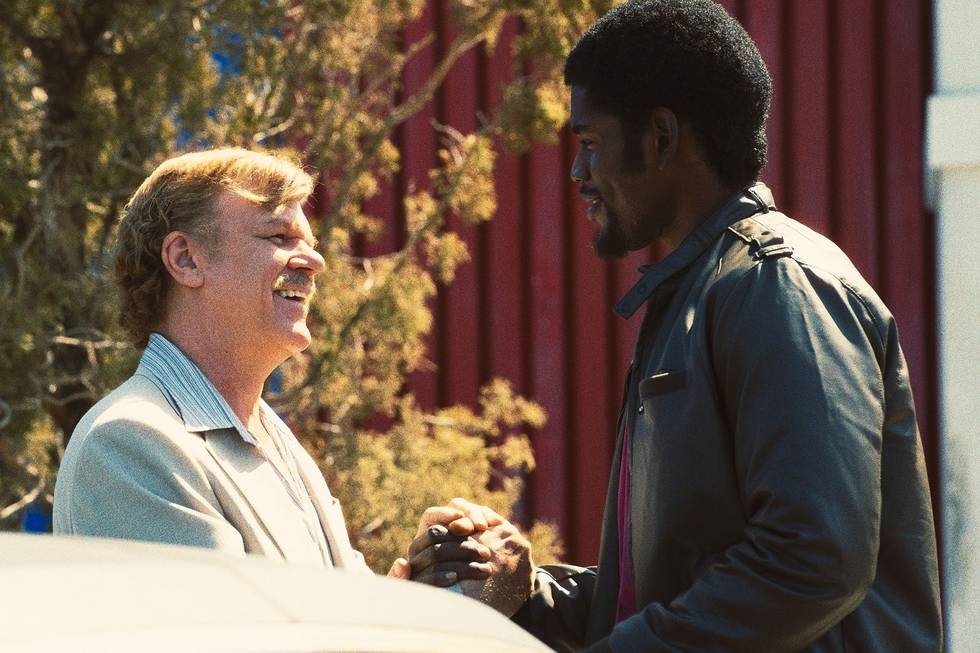 John C. Reilly as Jerry Buss and Quincy Isaiah as Magic Johnson in episode 1 of “Winning Time: The Rise of the Lakers Dynasty.” Cr: Warner Media