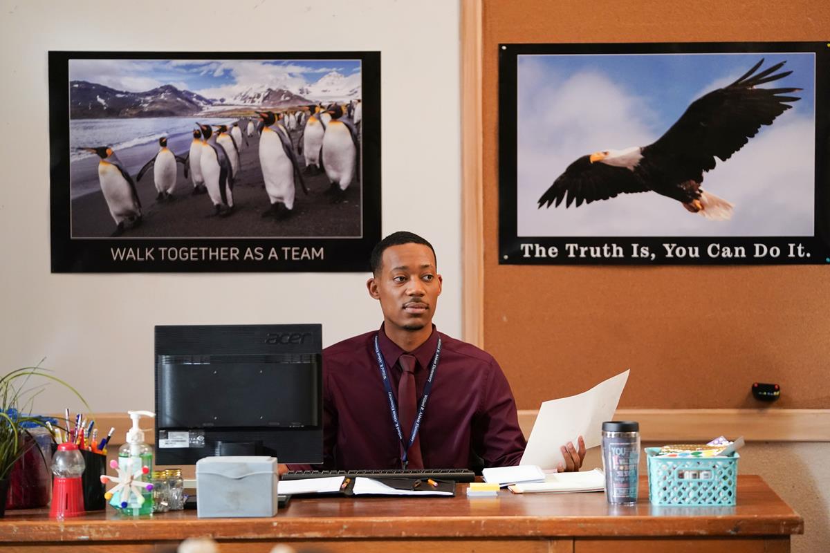 Tyler James Williams as Gregory Eddie in episode 4 of “Abbott Elementary.” Cr: ABC