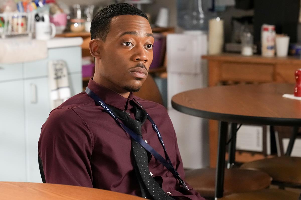 Tyler James Williams as Gregory Eddie in episode 10 of “Abbott Elementary.” Cr: ABC
