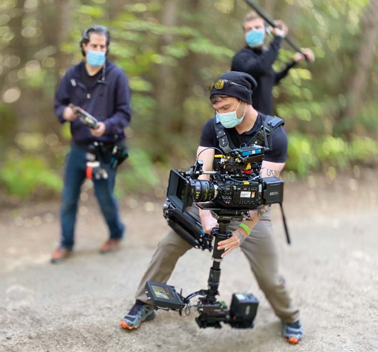 “The Desperate Hour” feature film was shot using the Blackmagic URSA Mini Pro 12K digital film camera in 8K mode without losing any field of view for framing.