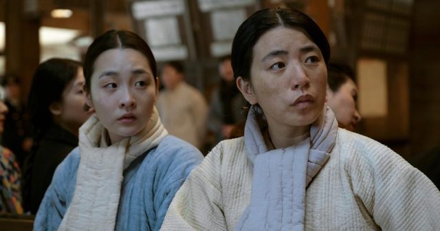Showrunner Soo Hugh’s adaptation of Min Jin Lee’s “Pachinko” for Apple TV+ masterfully weaves the intricate tapestry of a Korean family through different cities, languages, and generations. Minha Kim as Teen Sunja and Inji Jeong as Yangin. Cr: Apple TV+