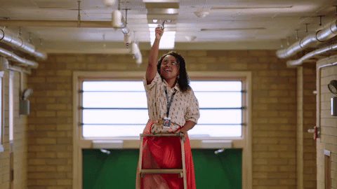 Quinta Brunson’s workplace mockumentary series “Abbott Elementary,” about the struggles of an under-funded school in the Philadelphia public school system, is a breakout hit with a lot of heart. Quinta Brunson as Janine Teagues. Cr: ABC